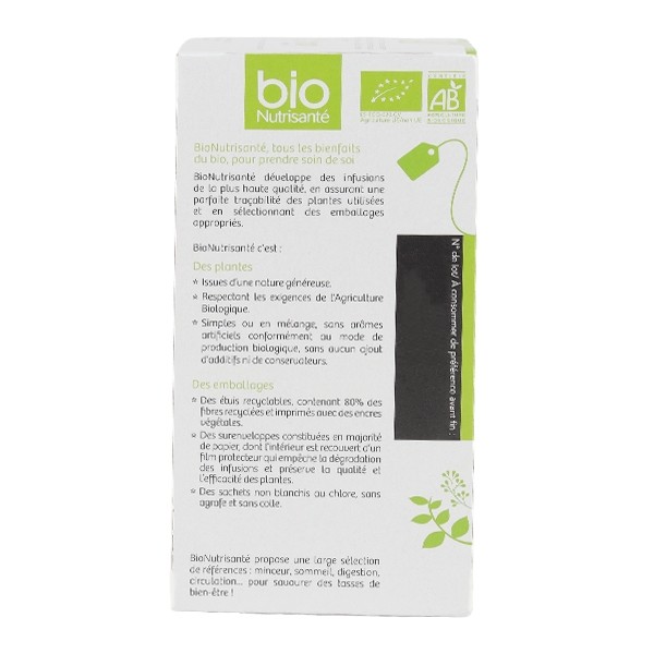 Bio Nutrisanté infusion Camomille sachets