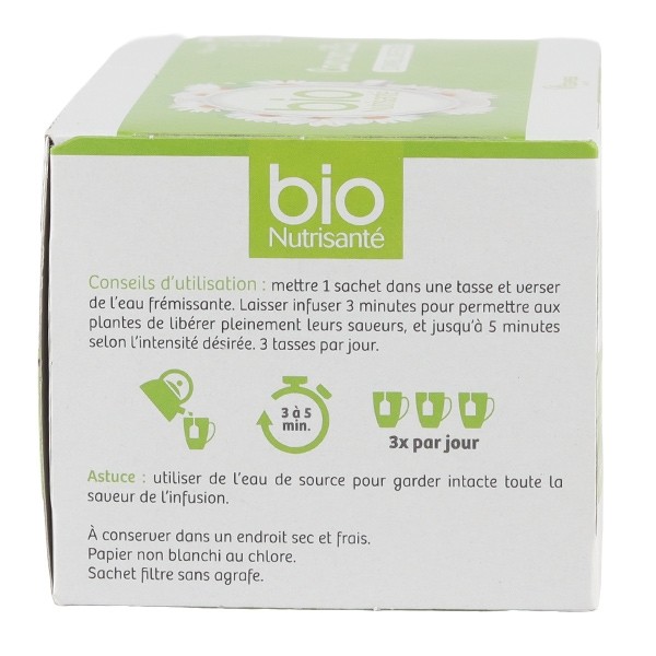 Bio Nutrisanté infusion Camomille sachets