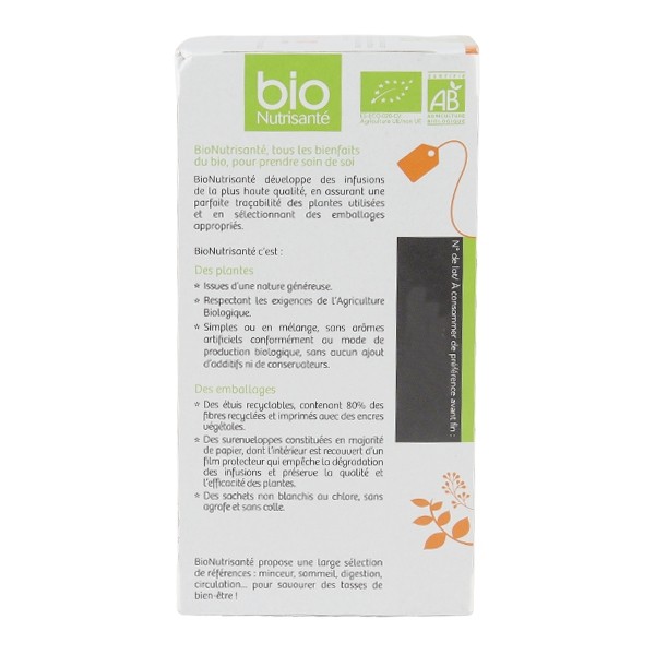 Bio Nutrisanté infusion Digestion sachets