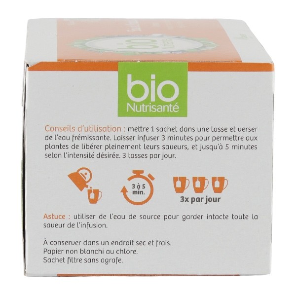Bio Nutrisanté infusion Foie et Intestin sachets