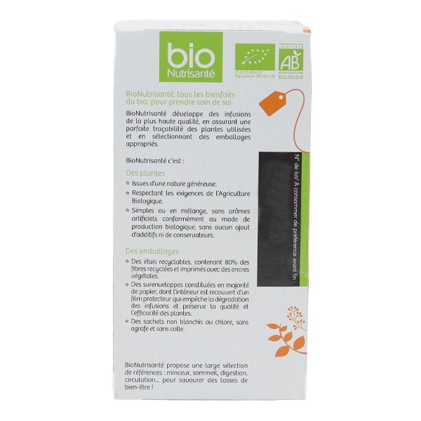 Bio Nutrisanté infusion Foie et Intestin sachets