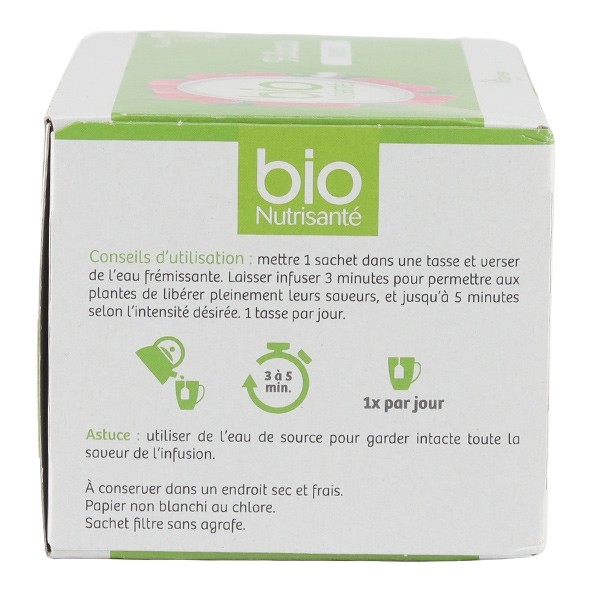 Bio Nutrisanté infusion Hibiscus sachets