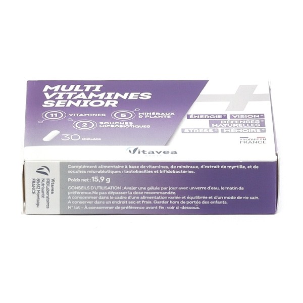 Vitavea Multivitamines Senior gélules