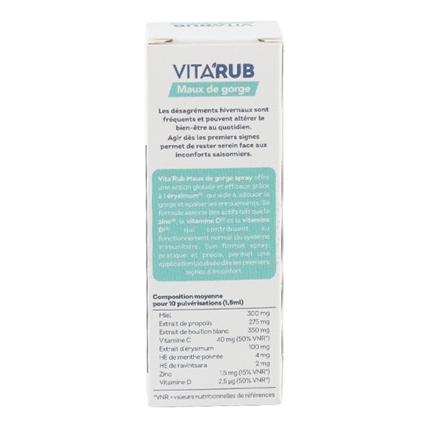 Vitarub Maux de gorge spray