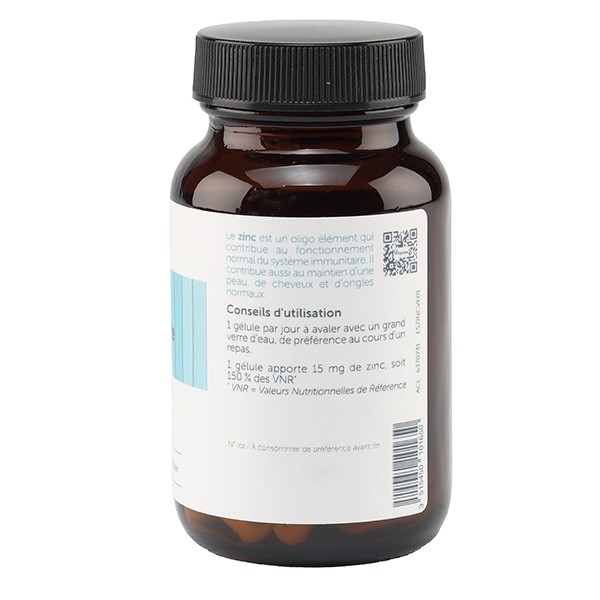 Vitavea Zinc bisglycinate 15 mg gélules