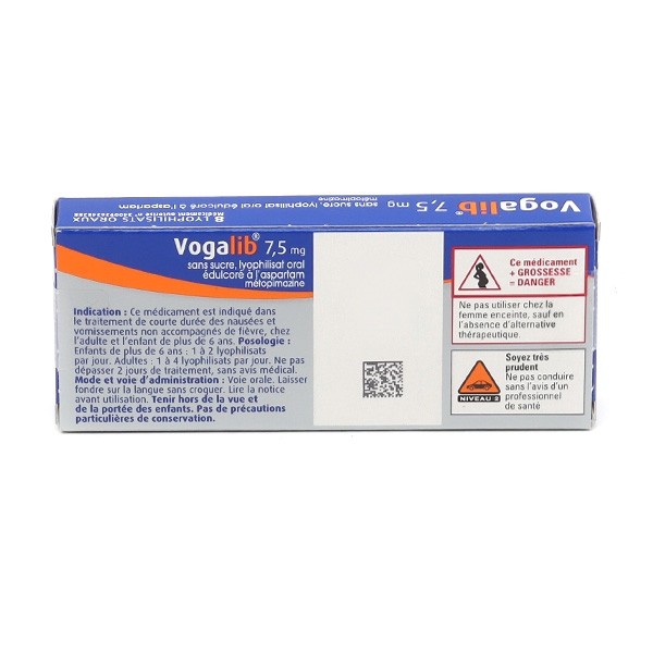 Vogalib 7,5 mg orodispersible