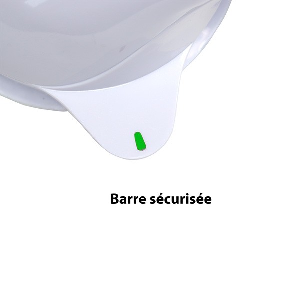Barre d'appui à ventouse 29 cm