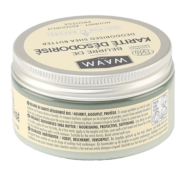 Waam Beurre de karité désodorisé Bio