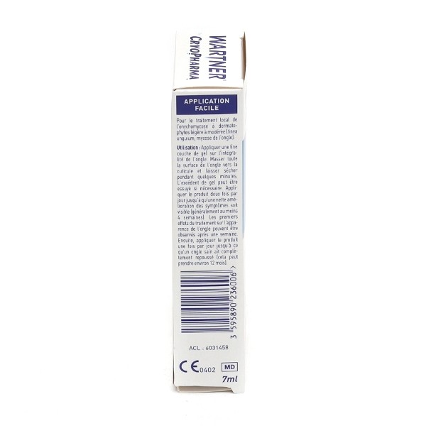 Cryopharma Traitement de l'ongle mycosé