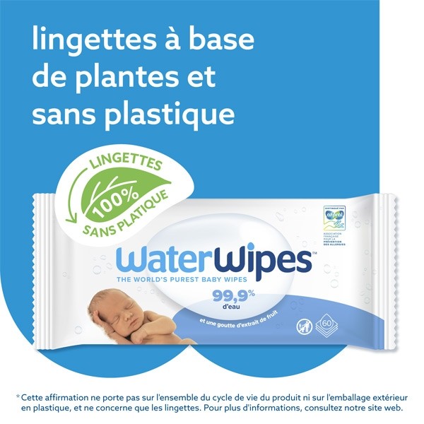 WaterWipes bébé lingette à l'eau