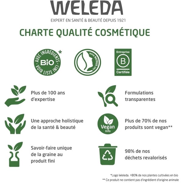 Weleda Amande Crème confort peau sensible Bio