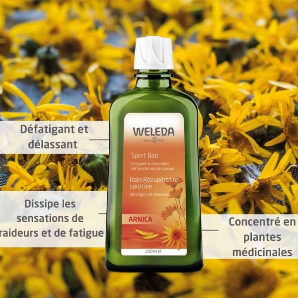 Weleda Arnica bain récupération sportive Bio
