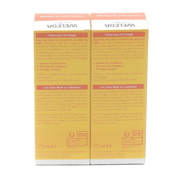 Weleda Calendula crème de change Bio