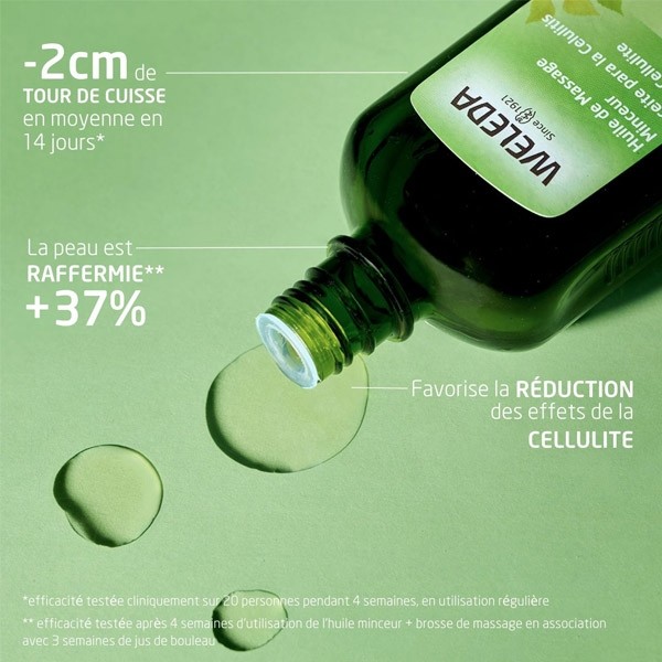Weleda Bouleau Huile de massage minceur Bio