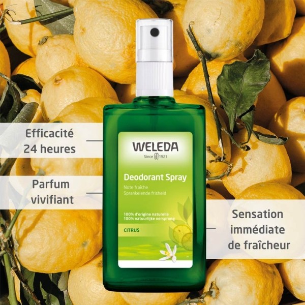Weleda Citrus spray déodorant Bio