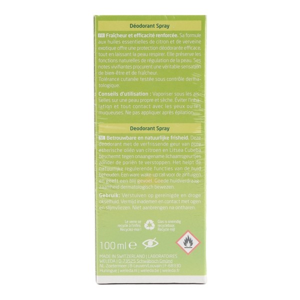 Weleda Citrus spray déodorant Bio