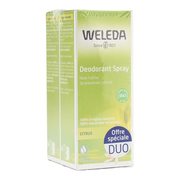 Weleda Citrus spray déodorant Bio