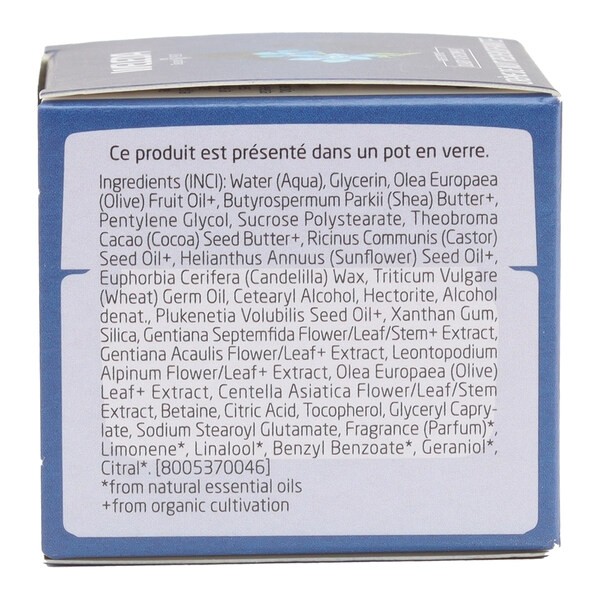 Weleda Crème de nuit redensifiante Bio Gentiane bleue et Edelweiss
