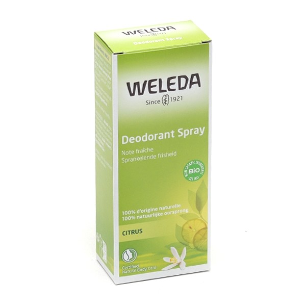 Weleda Citrus spray déodorant Bio