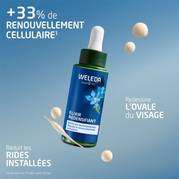 Weleda Élixir Redensifiant Bio Gentiane bleue et Edelweiss