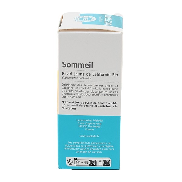 Weleda Sommeil Pavot jaune de Californie Bio