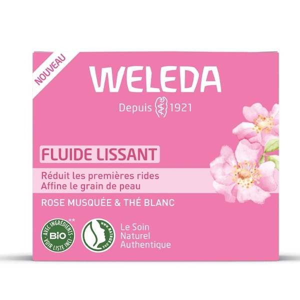 Weleda Rose Musquée et Thé blanc fluide lissant Bio