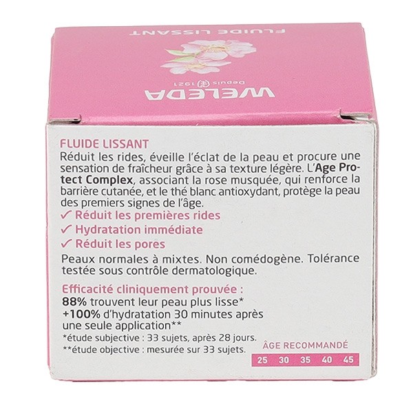 Weleda Rose Musquée et Thé blanc fluide lissant Bio