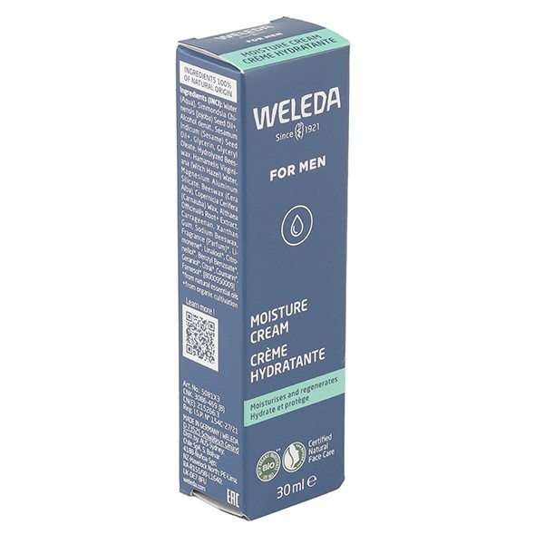 Weleda Homme crème hydratante Bio
