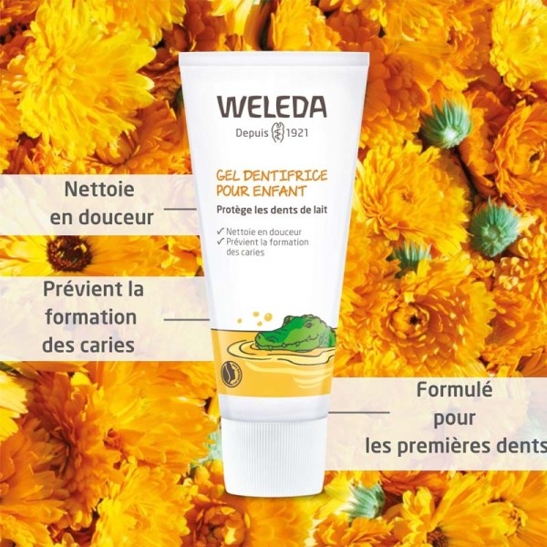 Weleda gel dentifrice bio pour enfant