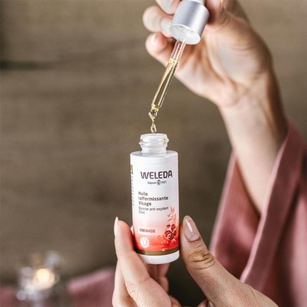 Weleda Grenade Huile raffermissante visage bio