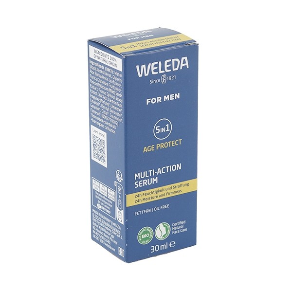 Weleda Homme sérum multi action 5 en 1 Age Protect bio