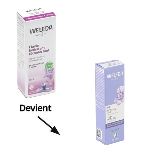 Weleda Iris fluide hydratant bio