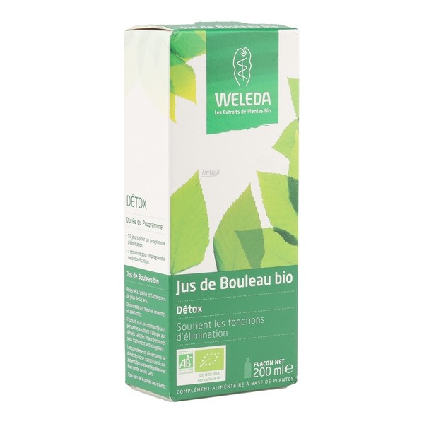 Weleda Jus de bouleau bio