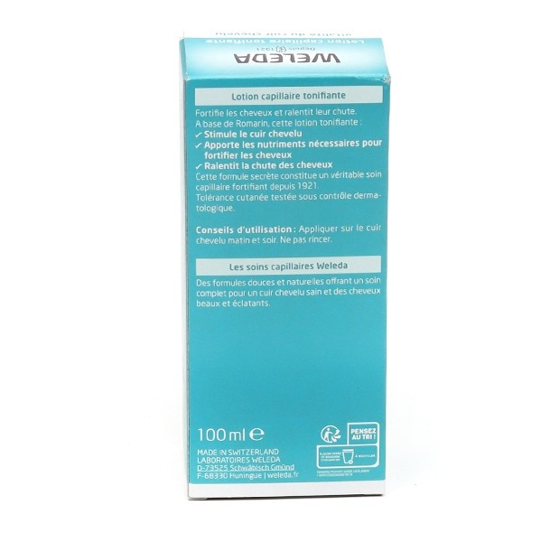 Weleda Romarin lotion capillaire tonifiante bio