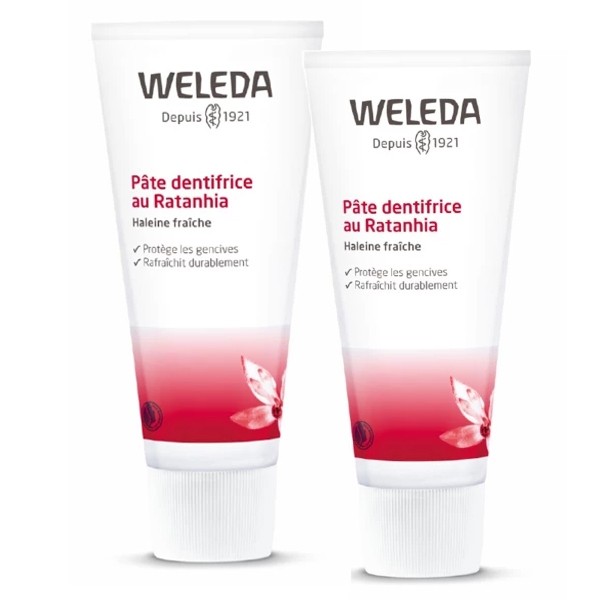 Weleda pâte dentifrice au Ratanhia bio