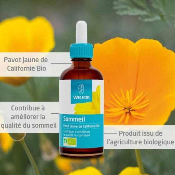 Weleda Sommeil Pavot jaune de Californie Bio