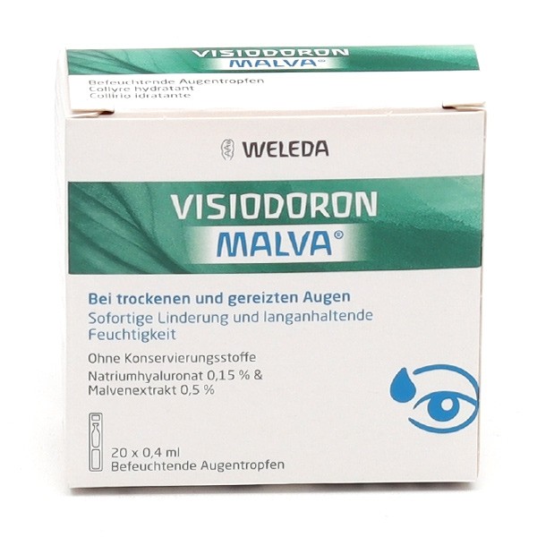 Weleda Visiodoron Malva solution ophtalmique unidoses