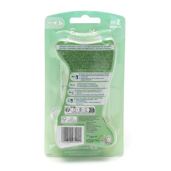 Wilkinson Rasoir jetable Xtreme 3 My Intuition Sensitive Comfort