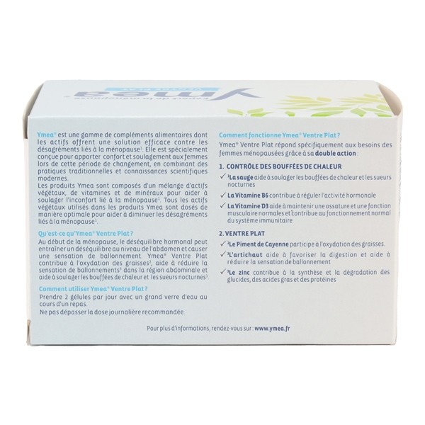 Ymea ménopause ventre plat gélules