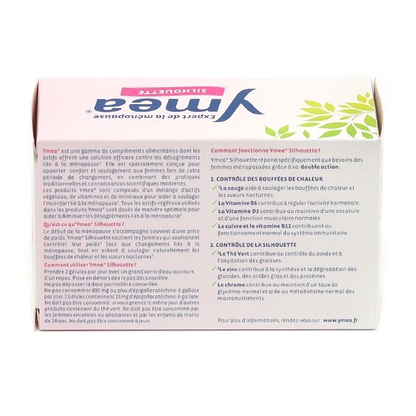 Ymea ménopause silhouette gélules