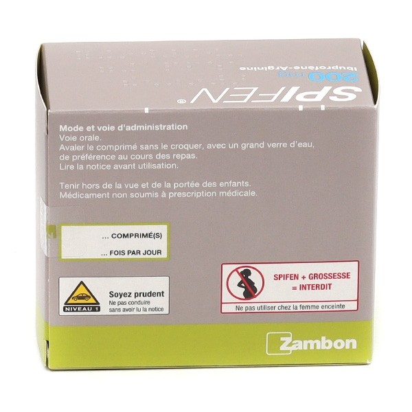 Spifen 200 mg comprimé anti inflammatoire