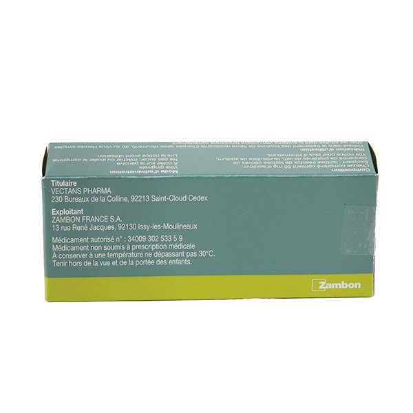 Virpax 50 mg aciclovir comprimé