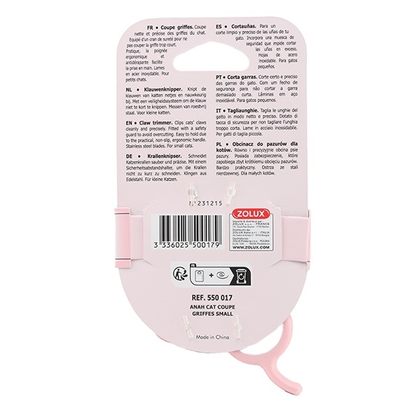 Coupe griffe chat Zolux