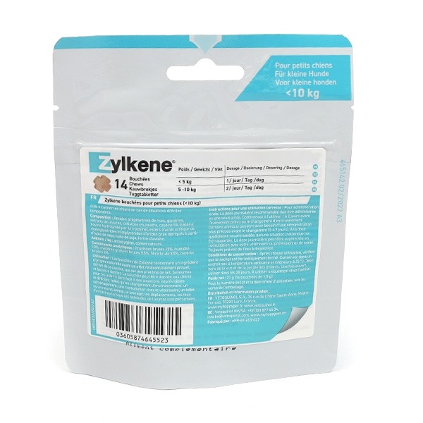 Zylkene Chews Bouchées Anti stress chien