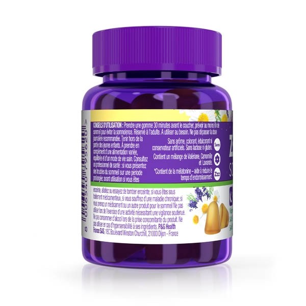 ZzzQuil Sommeil Mangue banane gummies