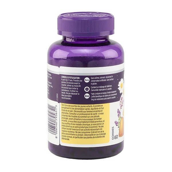 ZzzQuil Sommeil Mangue banane gummies