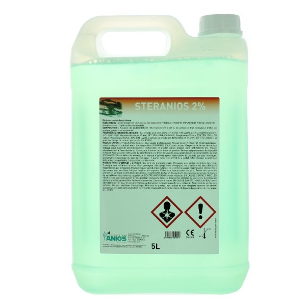 Steranios 2% désinfectant haut niveau