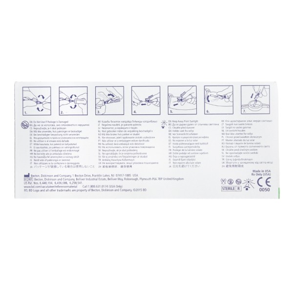 BD Eclipse aiguille de prélèvement sanguin x48