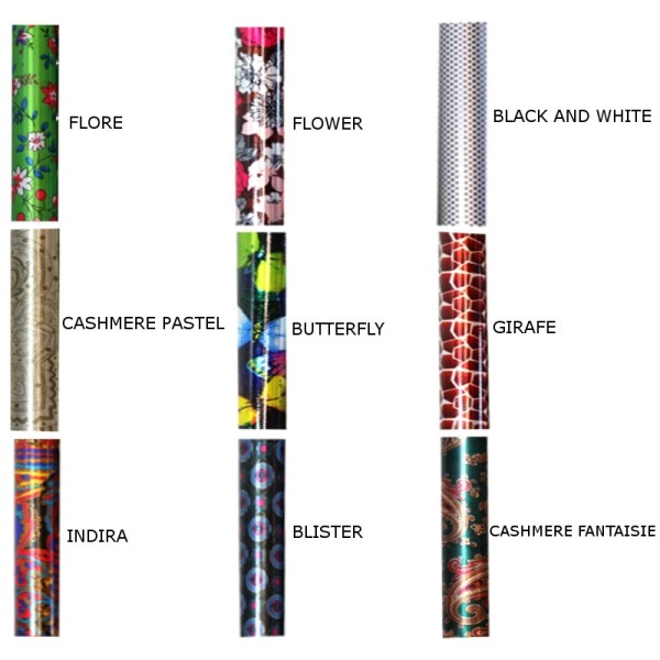 Canne pliante colorée Herdegen