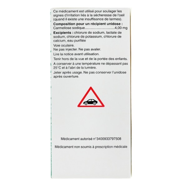 Celluvisc collyre unidose yeux secs